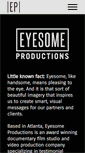 Mobile Screenshot of eyesomeproductions.com